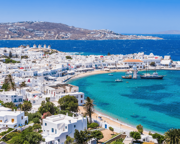 Come-arrivare-a-Mykonos